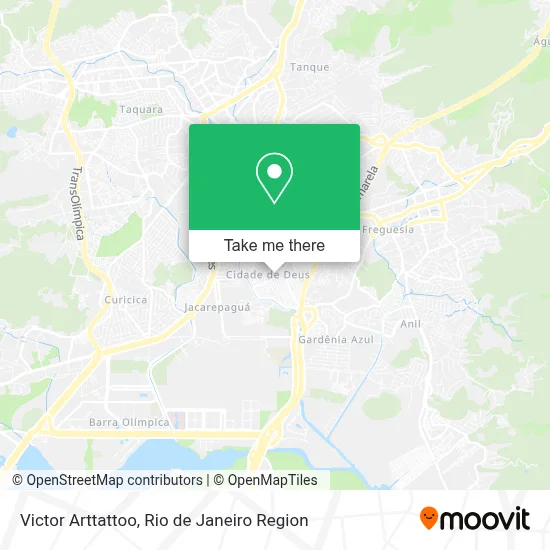 Victor Arttattoo map