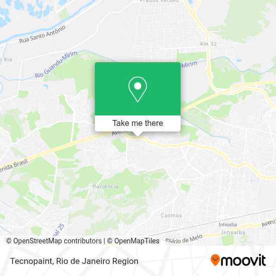 Tecnopaint map