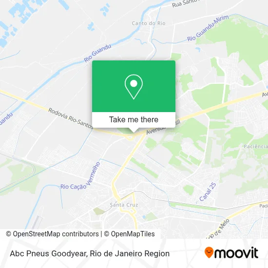 Abc Pneus Goodyear map