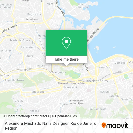 Alexandra Machado Nails Designer map