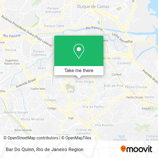 Bar Do Quinn map