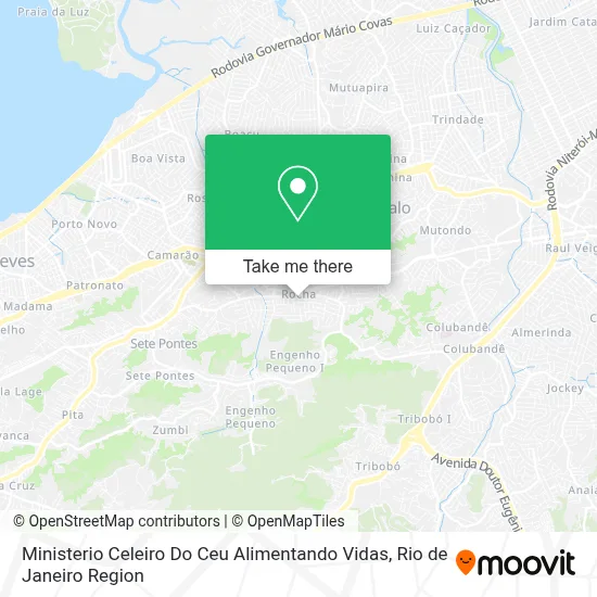 Ministerio Celeiro Do Ceu Alimentando Vidas map