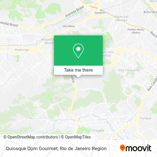 Quiosque Dom Gourmet map