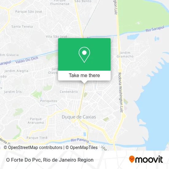 O Forte Do Pvc map