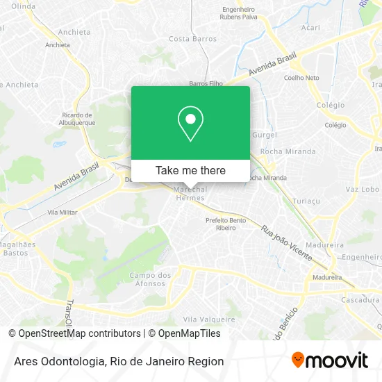 Ares Odontologia map