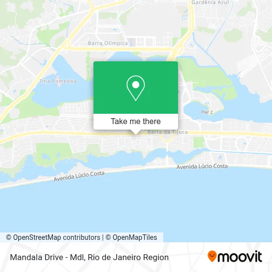 Mandala Drive - Mdl map