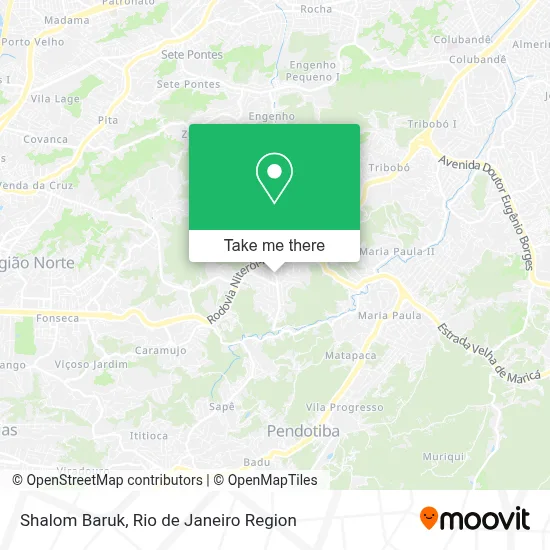 Shalom Baruk map