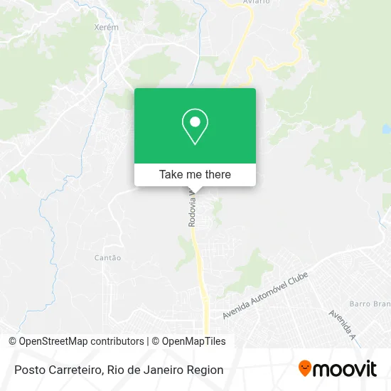 Posto Carreteiro map