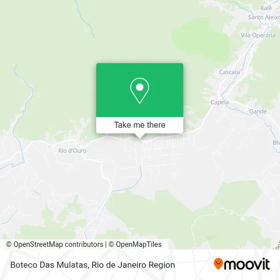 Boteco Das Mulatas map