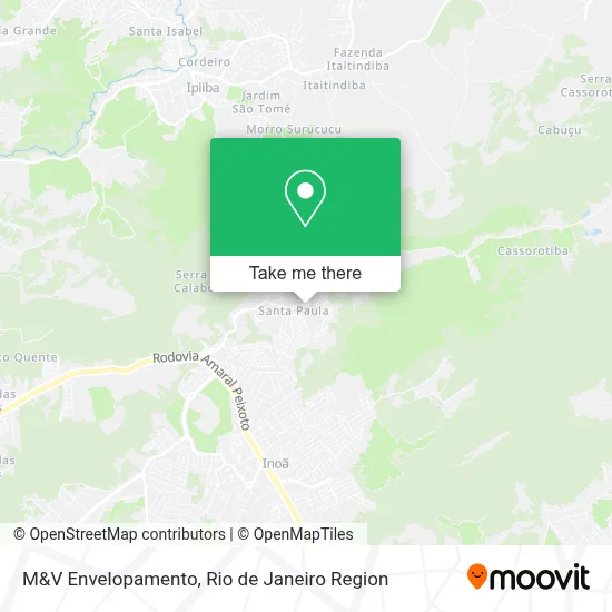M&V Envelopamento map