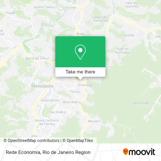 Rede Economia map