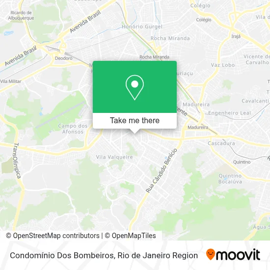 Condomínio Dos Bombeiros map