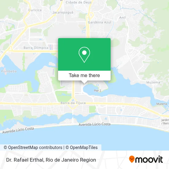 Dr. Rafael Erthal map