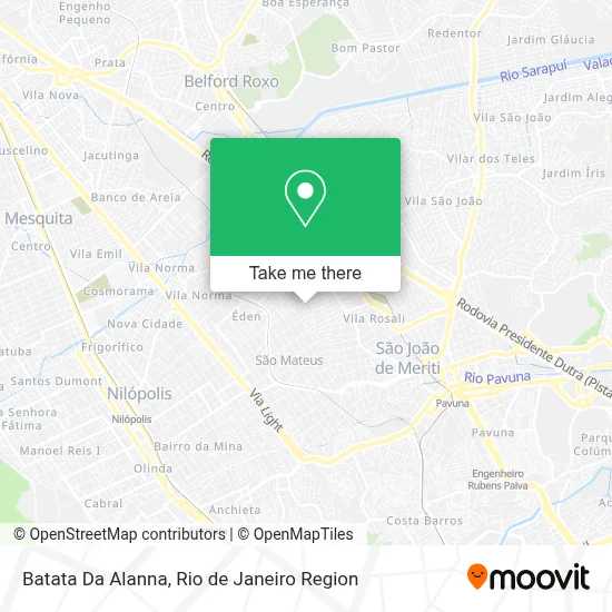 Batata Da Alanna map