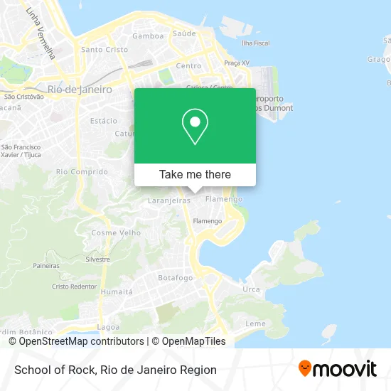 School Of Rock map