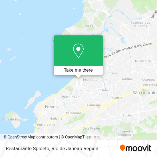 Restaurante Spoleto map