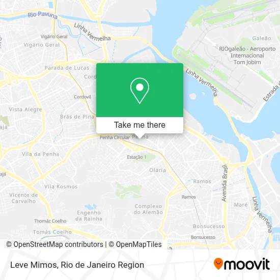 Leve Mimos map