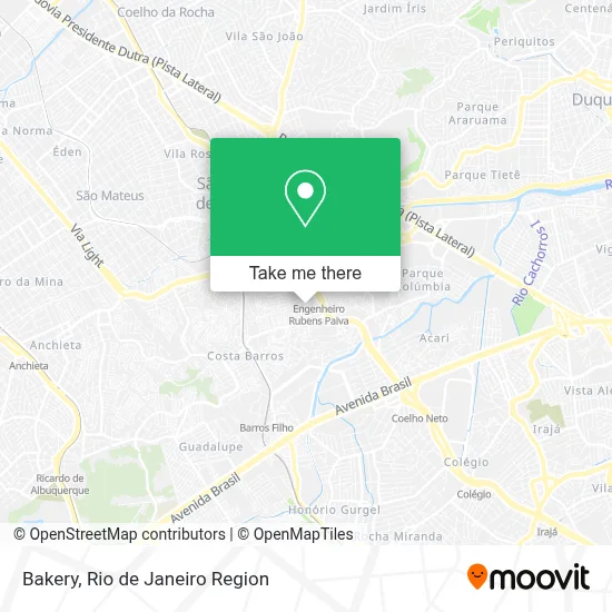Padaria map