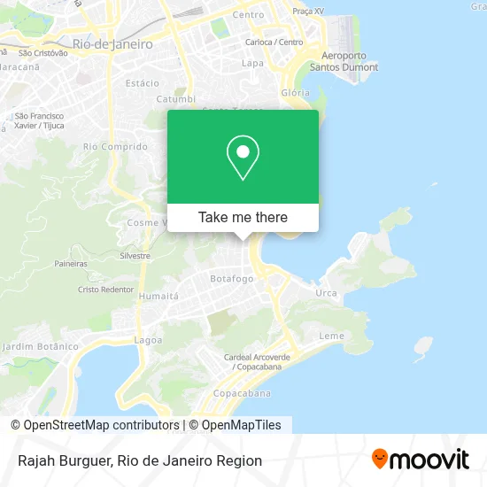 Rajah Burguer map