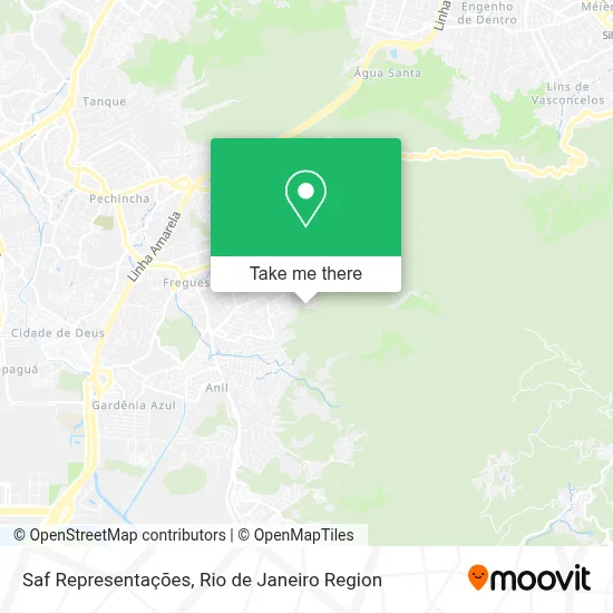 Saf Representações map