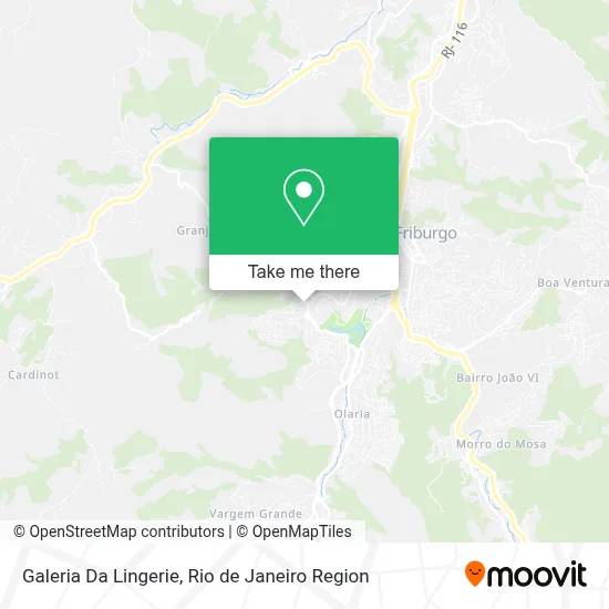 Galeria Da Lingerie map