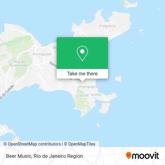 Beer Music map