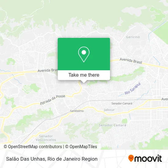Salão Das Unhas map