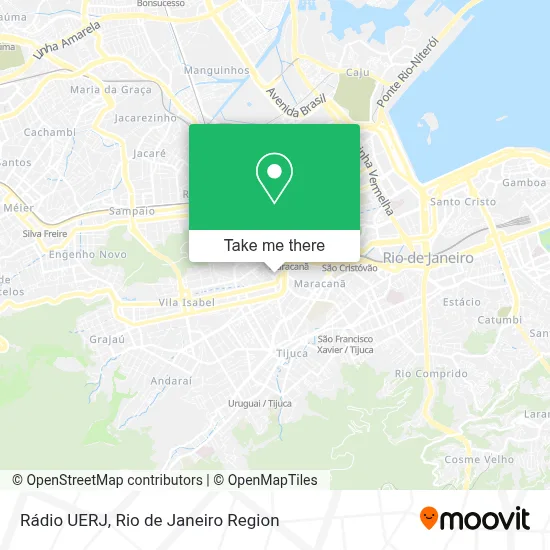 Rádio UERJ map