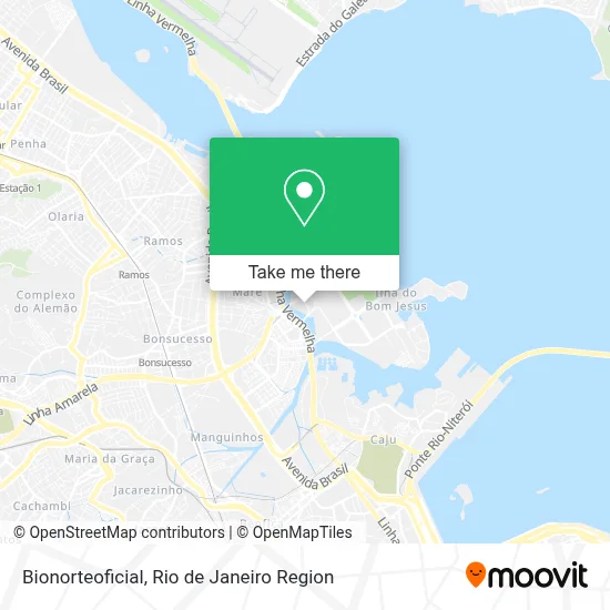 Bionorteoficial map