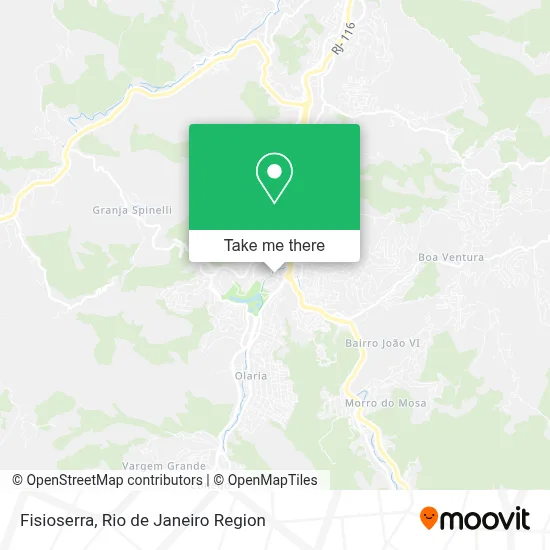 Fisioserra map