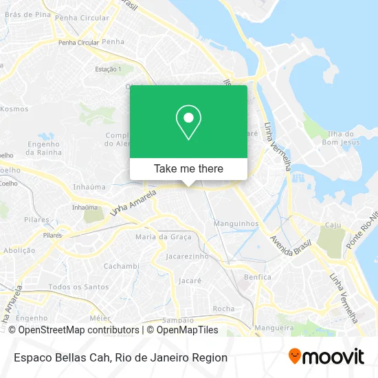 Espaco Bellas Cah map
