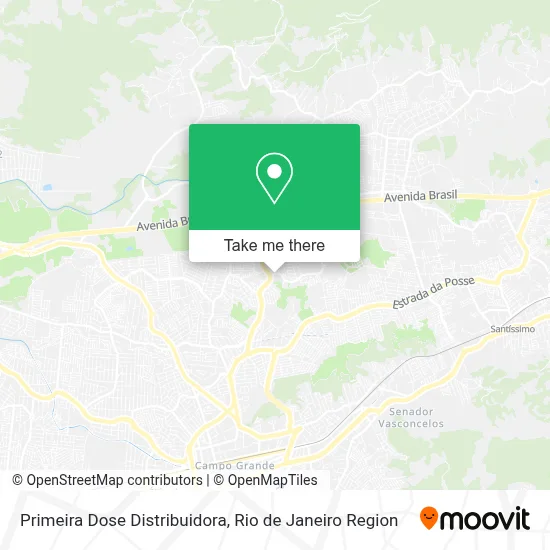 Primeira Dose Distribuidora map