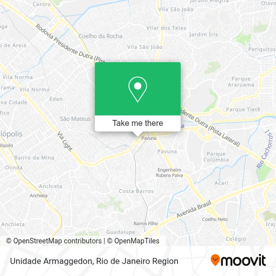 Unidade Armaggedon map