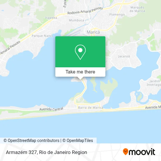 Armazém 327 map