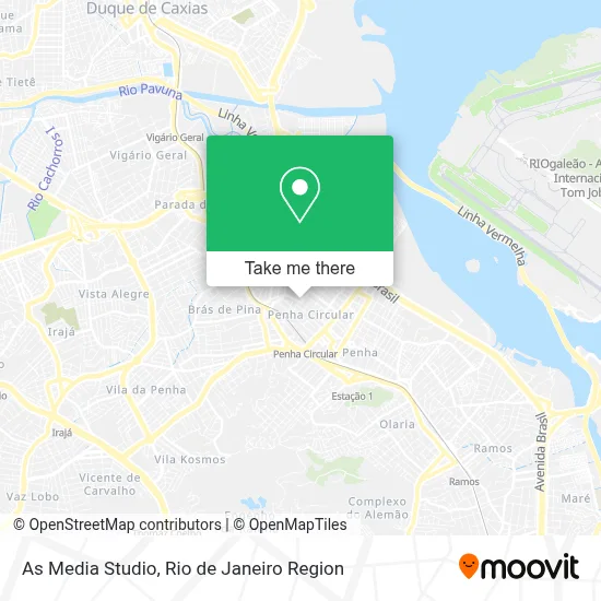 As Media Studio map