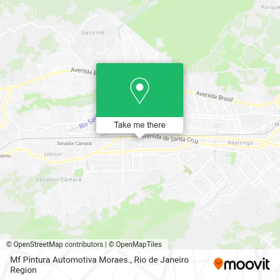 Mf Pintura Automotiva Moraes. map