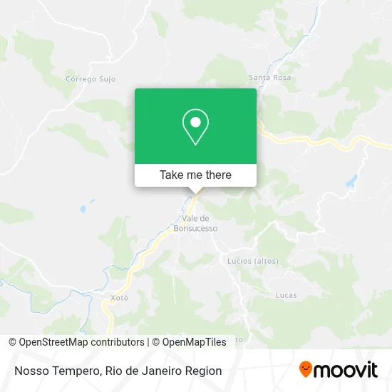 Nosso Tempero map