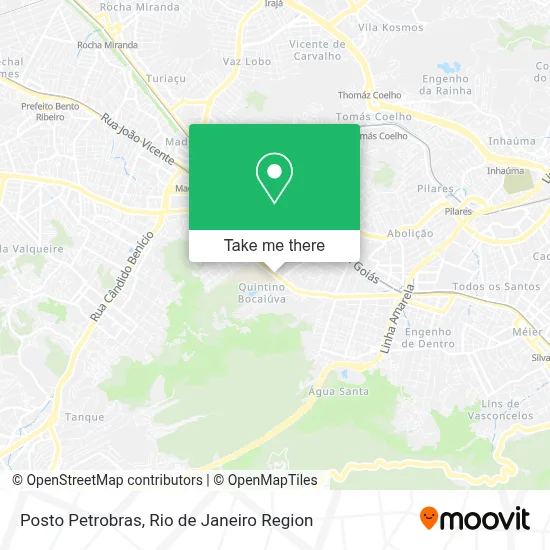 Posto Petrobras map