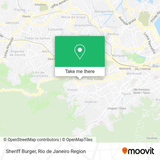 Sheriff Burger map