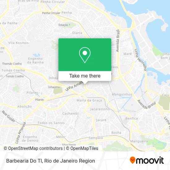 Barbearia Do Tl map