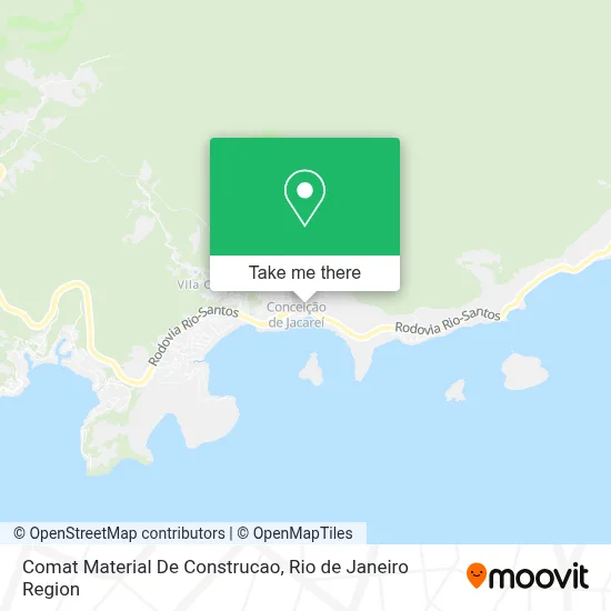 Comat Material De Construcao map