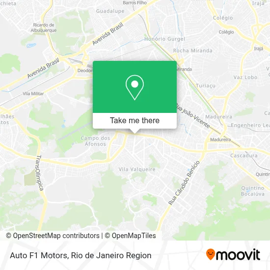Auto F1 Motors map