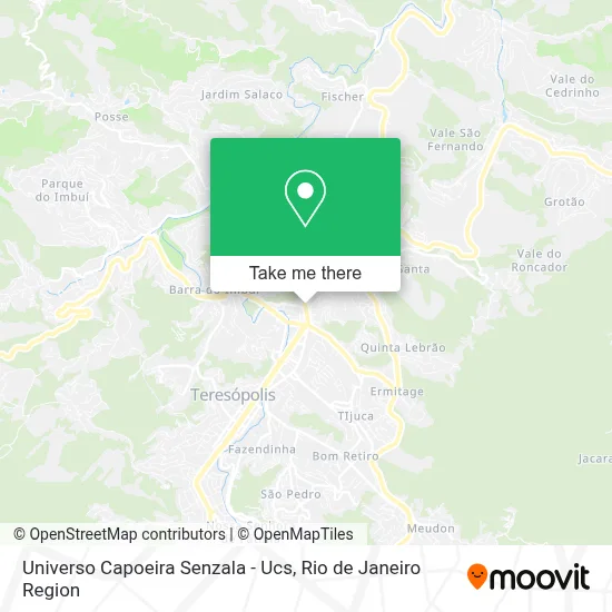 Universo Capoeira Senzala - Ucs map