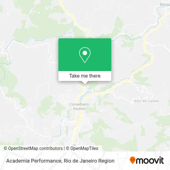 Academia Performance map