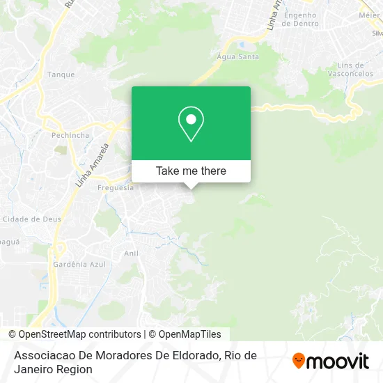 Associacao De Moradores De Eldorado map