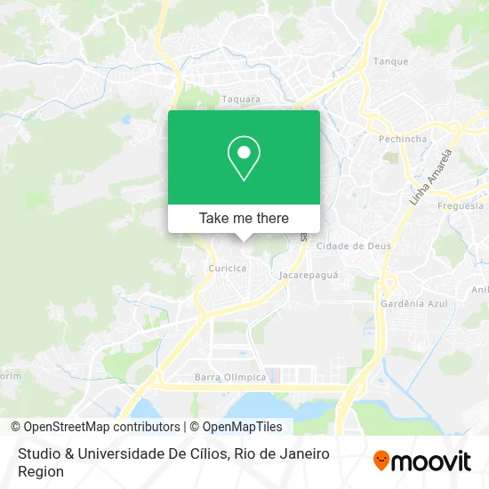 Studio & Universidade De Cílios map