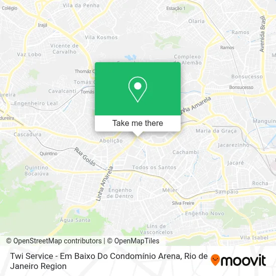 Twi Service - Em Baixo Do Condomínio Arena map