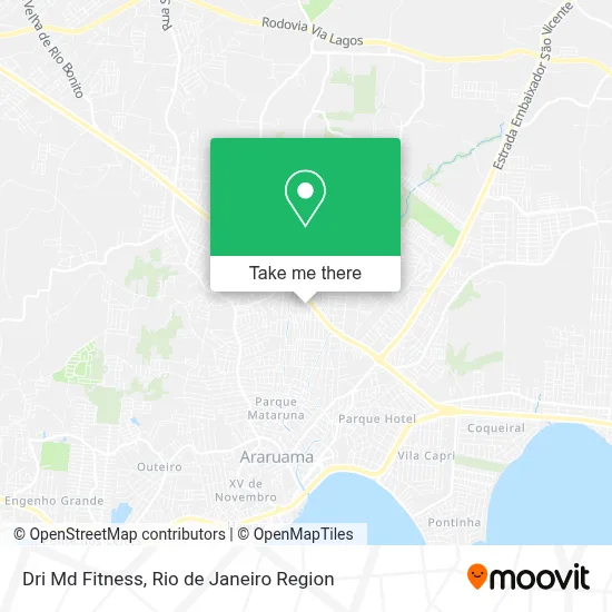 Dri Md Fitness map