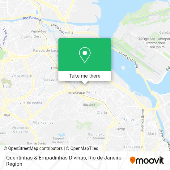 Quentinhas & Empadinhas Divinas map