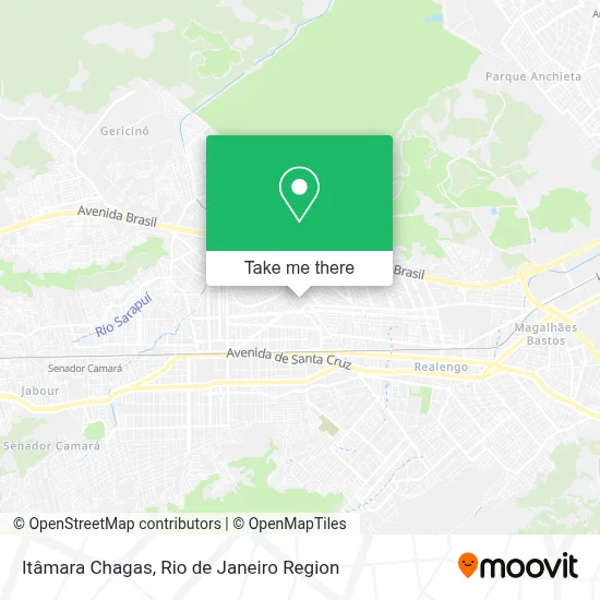 Itâmara Chagas map